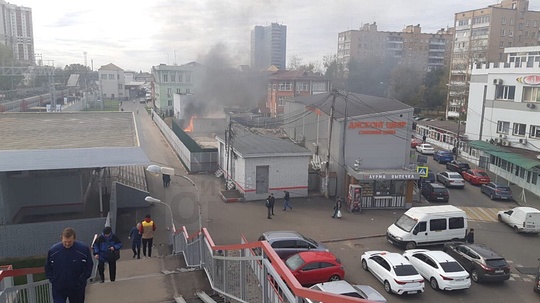 Пожар у железнодорожной станции «Одинцово», Октябрь