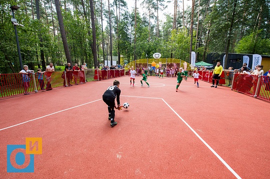 Детский турнир по футболу, Парк «Раздолье» официально открыт