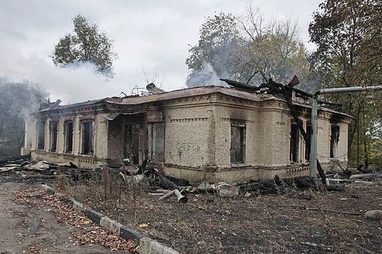 Купеческая усадьба (после пожара), В Звенигороде сгорело историческое здание