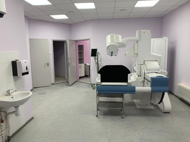 Медицинское оборудование в новом корпусе поликлинике №1, В Одинцово достроили новый корпус поликлиники №1