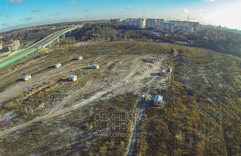 Предполагаемые земли под застройку в Ромашково 2014 год