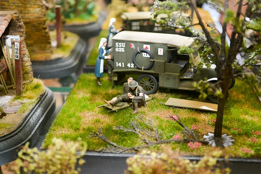 Военно-историческая миниатюра, Выставка-конкурс стендового моделизма «Мини-Макс» проходит в Заречье