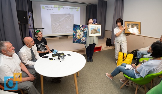 Предлагают сделать в парке картинную галерею, Проект «Парк здоровья на улице Говорова» обсудили 19 июня в Одинцовской библиотеке №1, freemax
