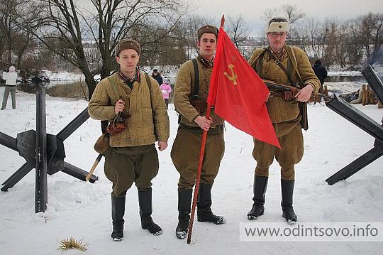Реконструкция боя с немцами в Дунино (2 дек 2012), alexander_ermoshin