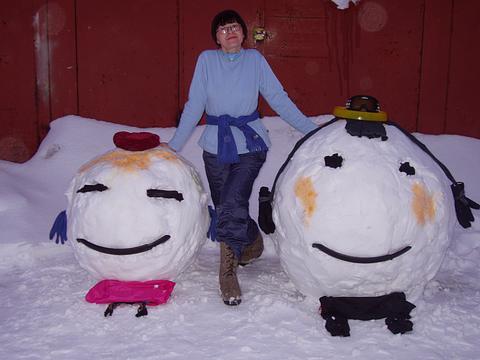 Снежные Sмайлики!, Конкурс снеговиков от «Одинцово-ИНФО» и «Позитроники», Снеговик, bagira5