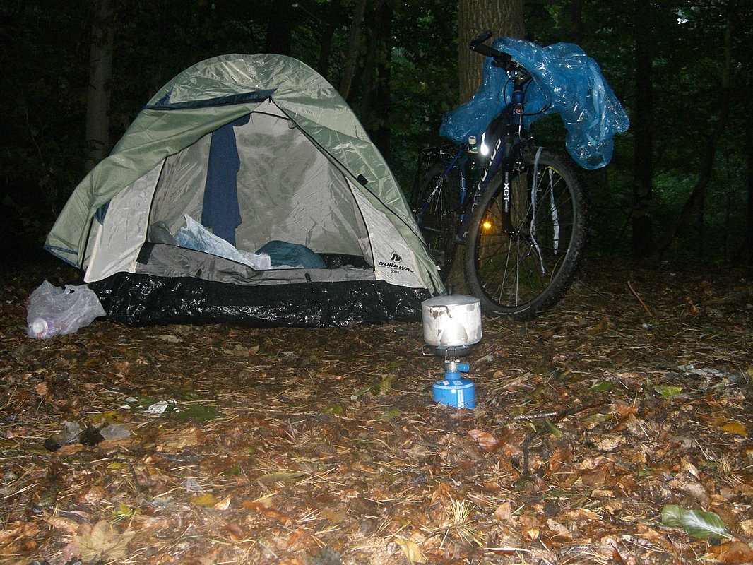 лагерь велотуриста