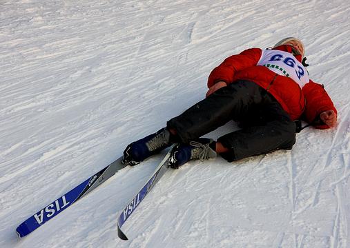 После финиша, Манжосовская лыжная гонка 2010, alexander_ermoshin